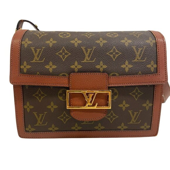 LOUIS VUITTON Brown Monogram Shoulder Bag